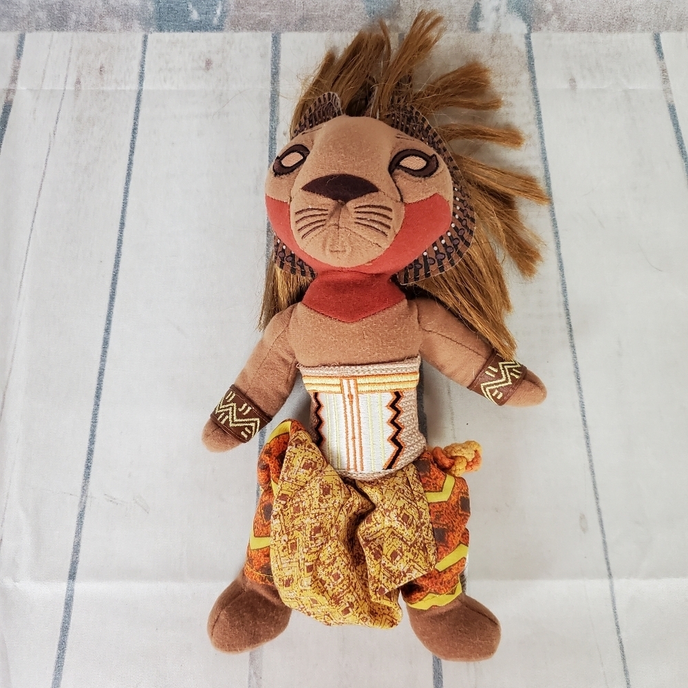 The Lion King Broadway Musical Souvenir Simba Plush Doll